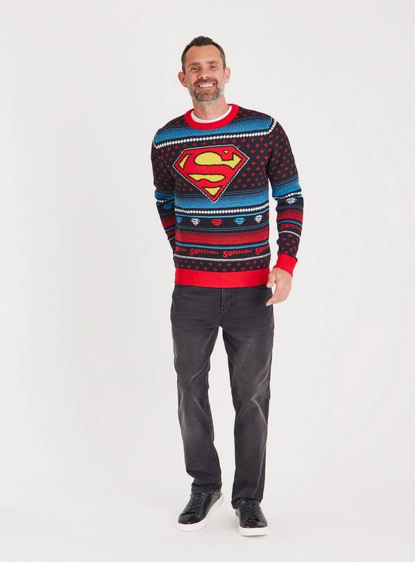 Superman hotsell xmas jumper